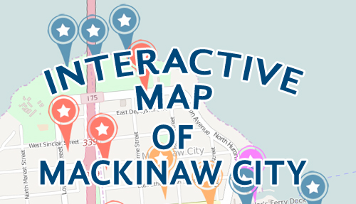 MACKINAW CITY MAP 